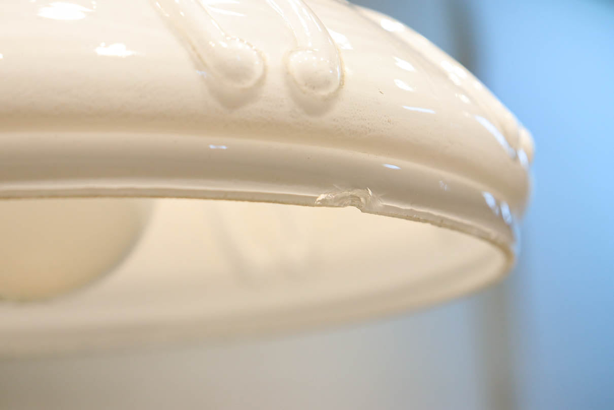 Pressed glass lamp shade DC9841
