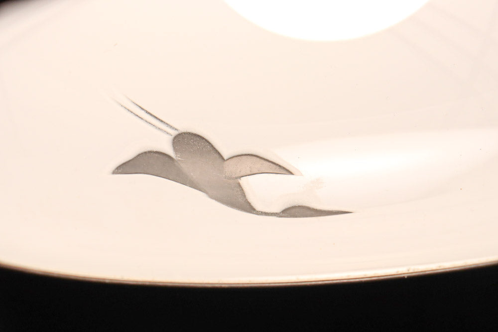 セル装飾が上品に飾る鳥の透かし絵が浮かぶ電笠　DC9978