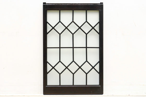 Antique small glass window