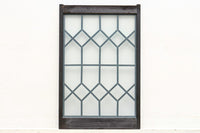 Antique small glass window