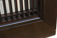 蜀江組子模様が端然と並ぶ落ち着いた眺めの欄間　EZ1505　在庫1枚