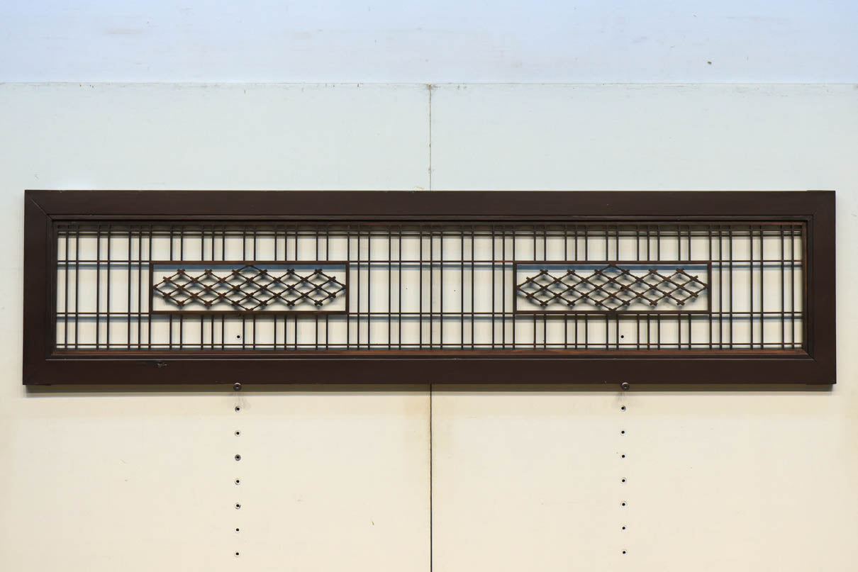 菱組子のアレンジ装飾で和の趣きある欄間　EZ1509ab　在庫(a:1 b:1)枚