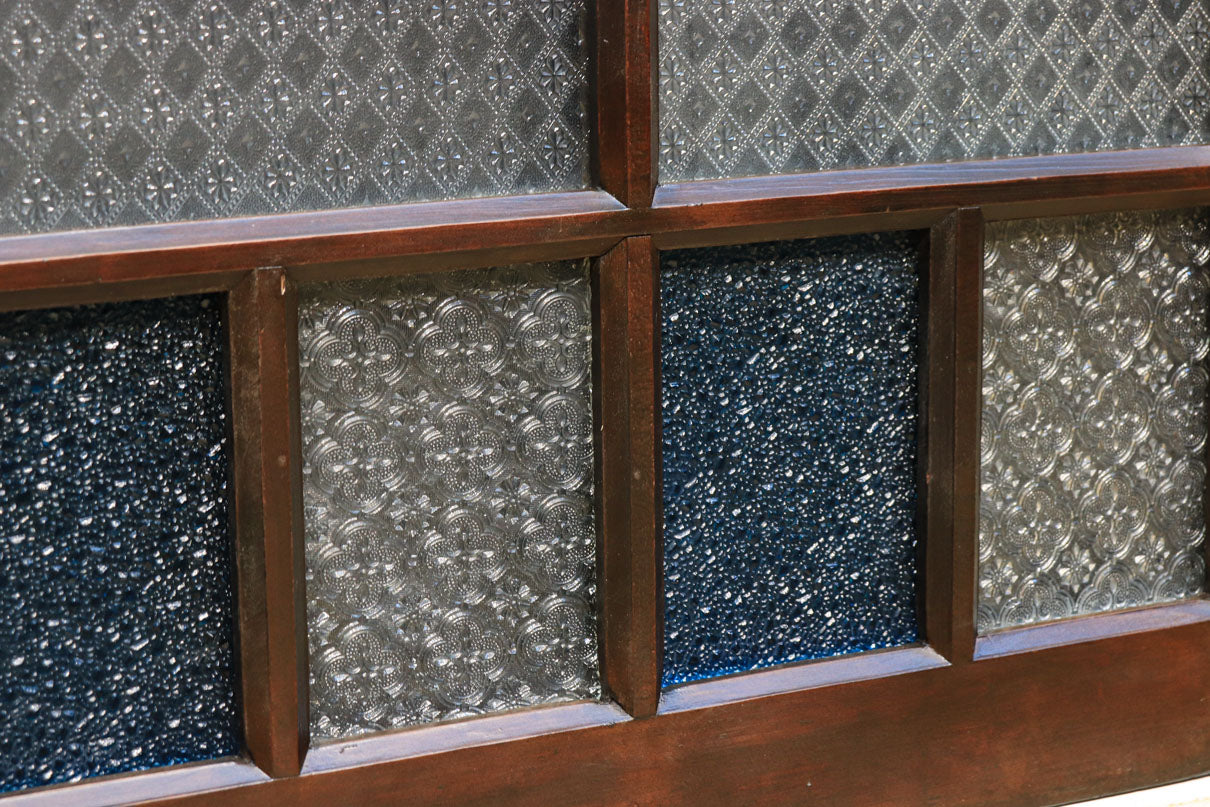 稀少ブルーダイヤ‼  極上多分割ガラス窓セット　EZ1653ab　在庫2枚一組