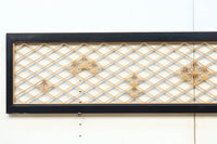 菱格子に組子模様が浮かぶ上品な欄間　EZ1703　在庫1枚