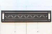 幾何学組子の帯装飾が上品な欄間　EZ1782-MT　在庫1枚