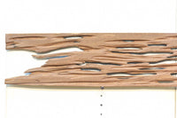 枯れ具合が味わいのある木地色の欄間素材　EZ1786abc　在庫(a:0 b:1 c:0)枚