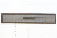 流水装飾で涼し気な面持ちの縦繁欄間素材　EZ1817　在庫1枚