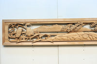 Long carved transom EZ1983