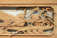 Long carved transom EZ1983