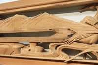 Long carved transom EZ1983