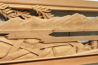 Long carved transom EZ1983