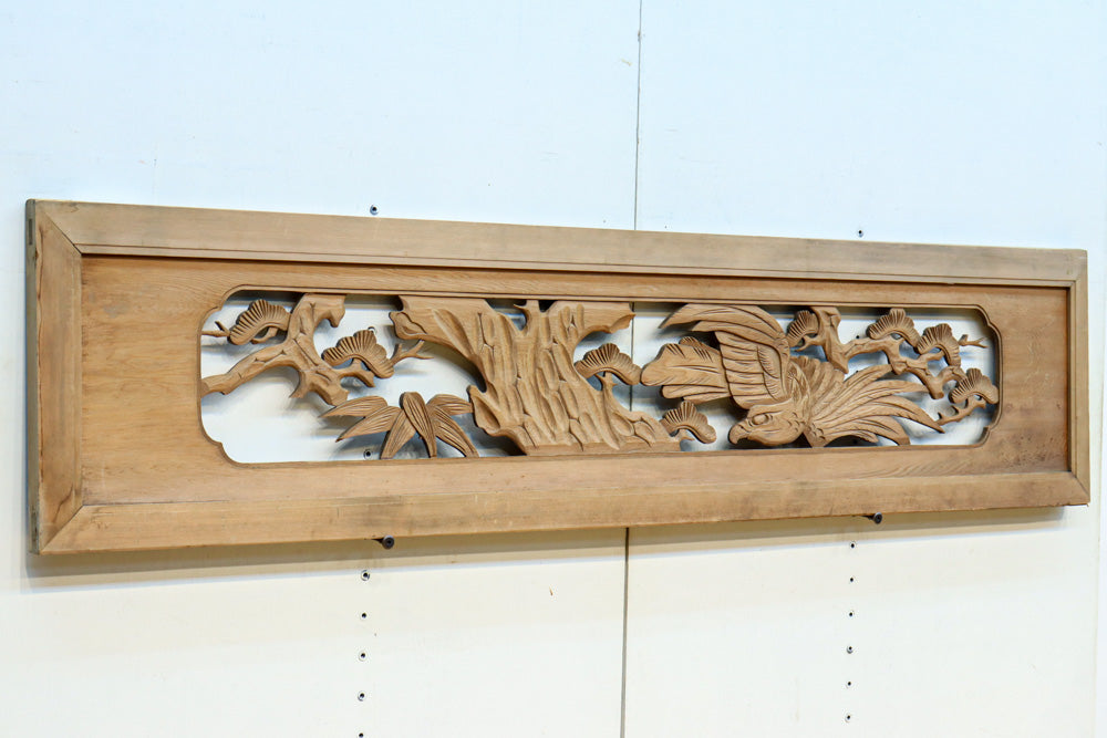 月夜？にたたずむ牛と蛙の銅と木製の壁掛け 月夜？にたたずむ牛と蛙の銅と木製の壁掛け Kano Tatsunobu / 2