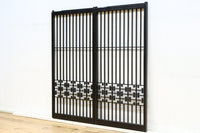 幾何学模様でレトロ感溢れる書院　EZ2505　在庫2枚