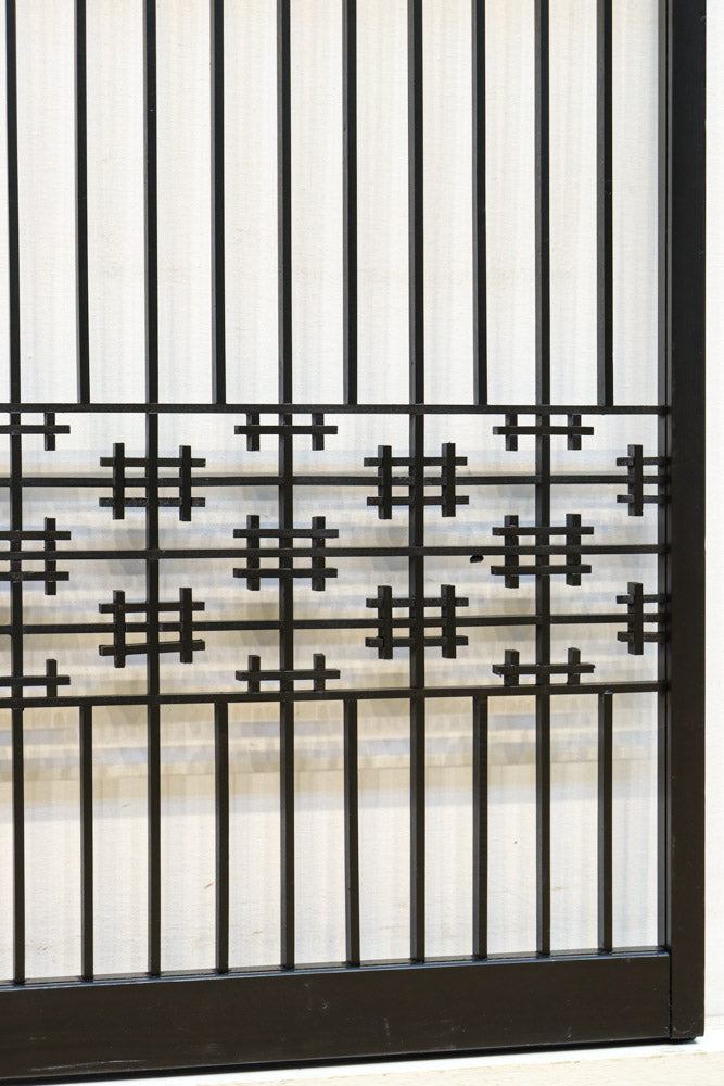 幾何学模様でレトロ感溢れる書院　EZ2505　在庫2枚