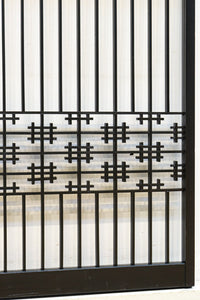 幾何学模様でレトロ感溢れる書院　EZ2505　在庫2枚