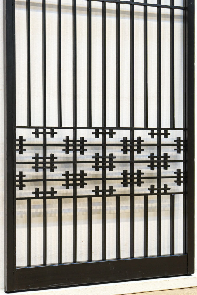 幾何学模様でレトロ感溢れる書院　EZ2505　在庫2枚