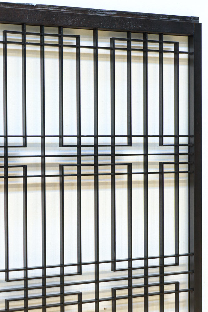 繊細な香図組子模様で凛とした眺めを見せる書院　EZ2506　在庫4枚