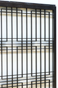 繊細な香図組子模様で凛とした眺めを見せる書院　EZ2506　在庫4枚