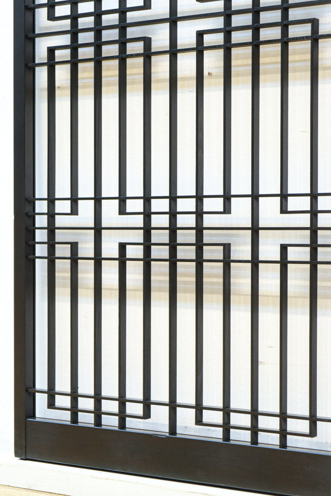 繊細な香図組子模様で凛とした眺めを見せる書院　EZ2506　在庫4枚