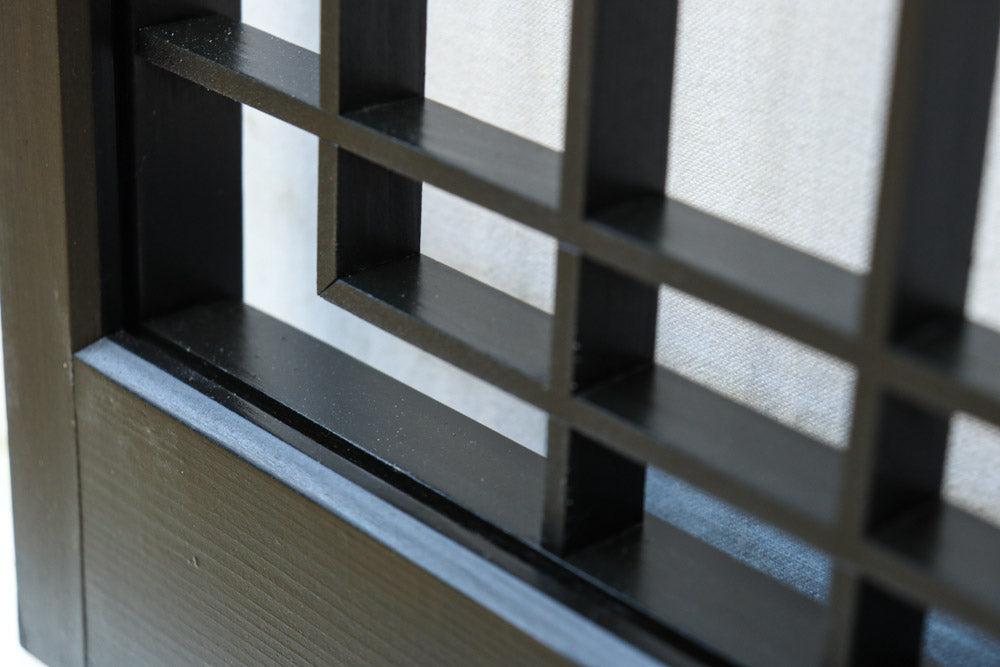 繊細な香図組子模様で凛とした眺めを見せる書院　EZ2506　在庫4枚