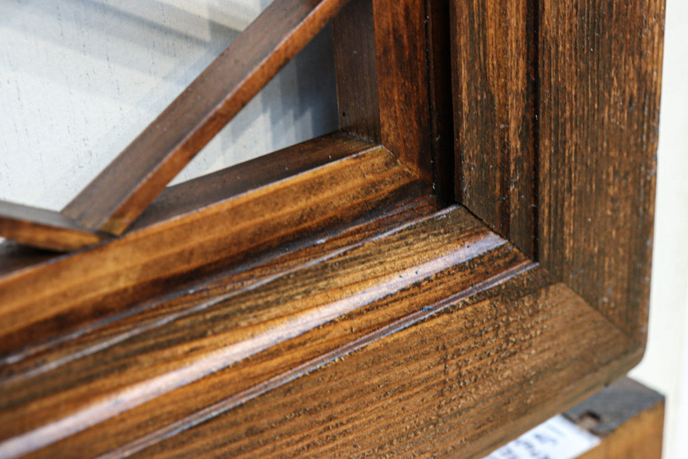 気品ある麻の葉組子模様が映える欄間・書院セット　EZ2526　在庫5枚1組