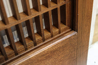 気品ある麻の葉組子模様が映える欄間・書院セット　EZ2526　在庫5枚1組