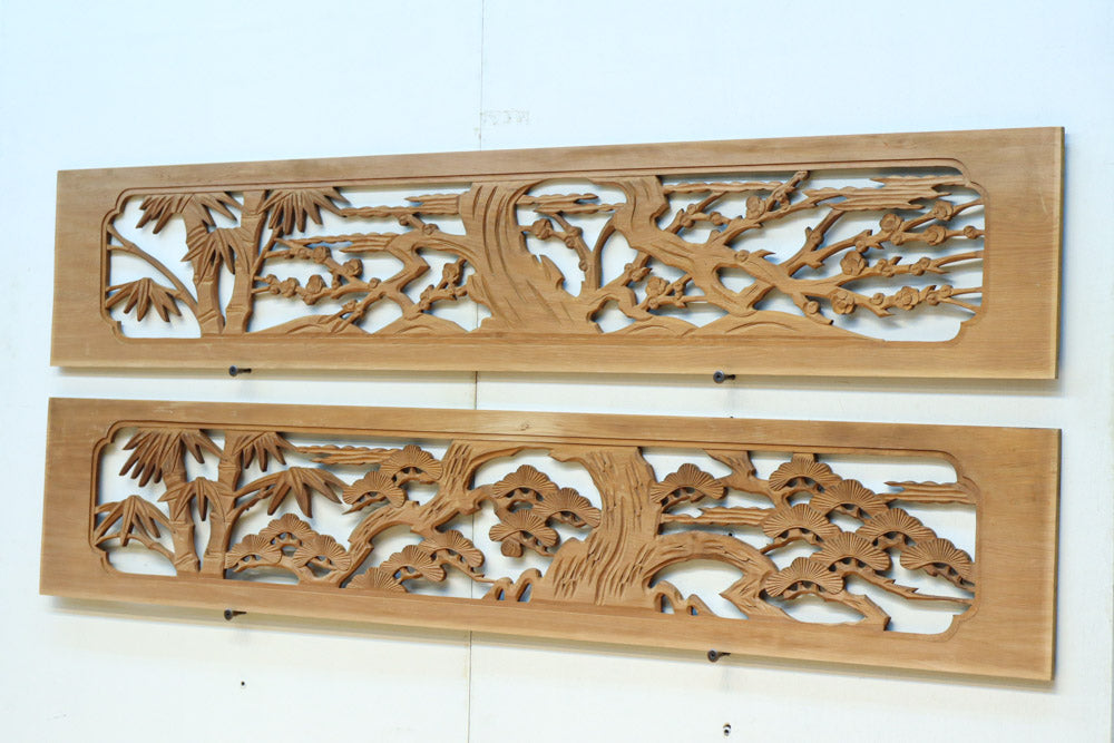 Carved ranma material EZ2552ab