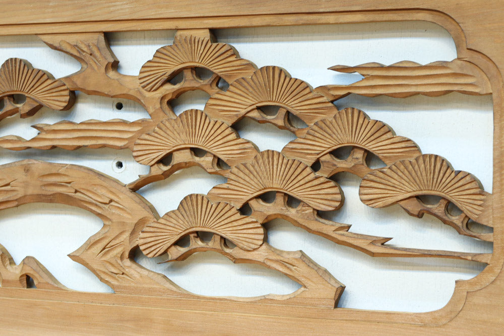 Carved ranma material EZ2552ab