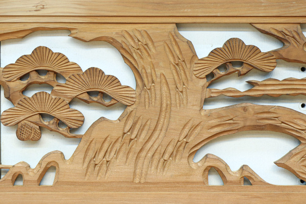 Carved ranma material EZ2552ab