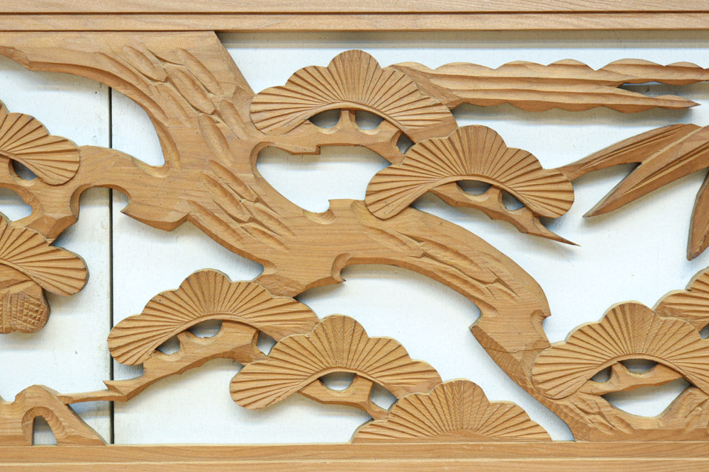 Carved ranma material EZ2552ab