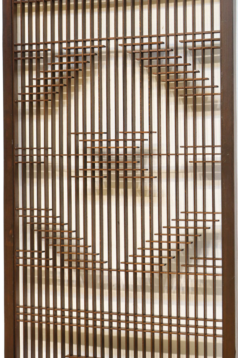 変わり霞デザイン！！ 和モダンな雰囲気ある書院　EZ2561　在庫4枚