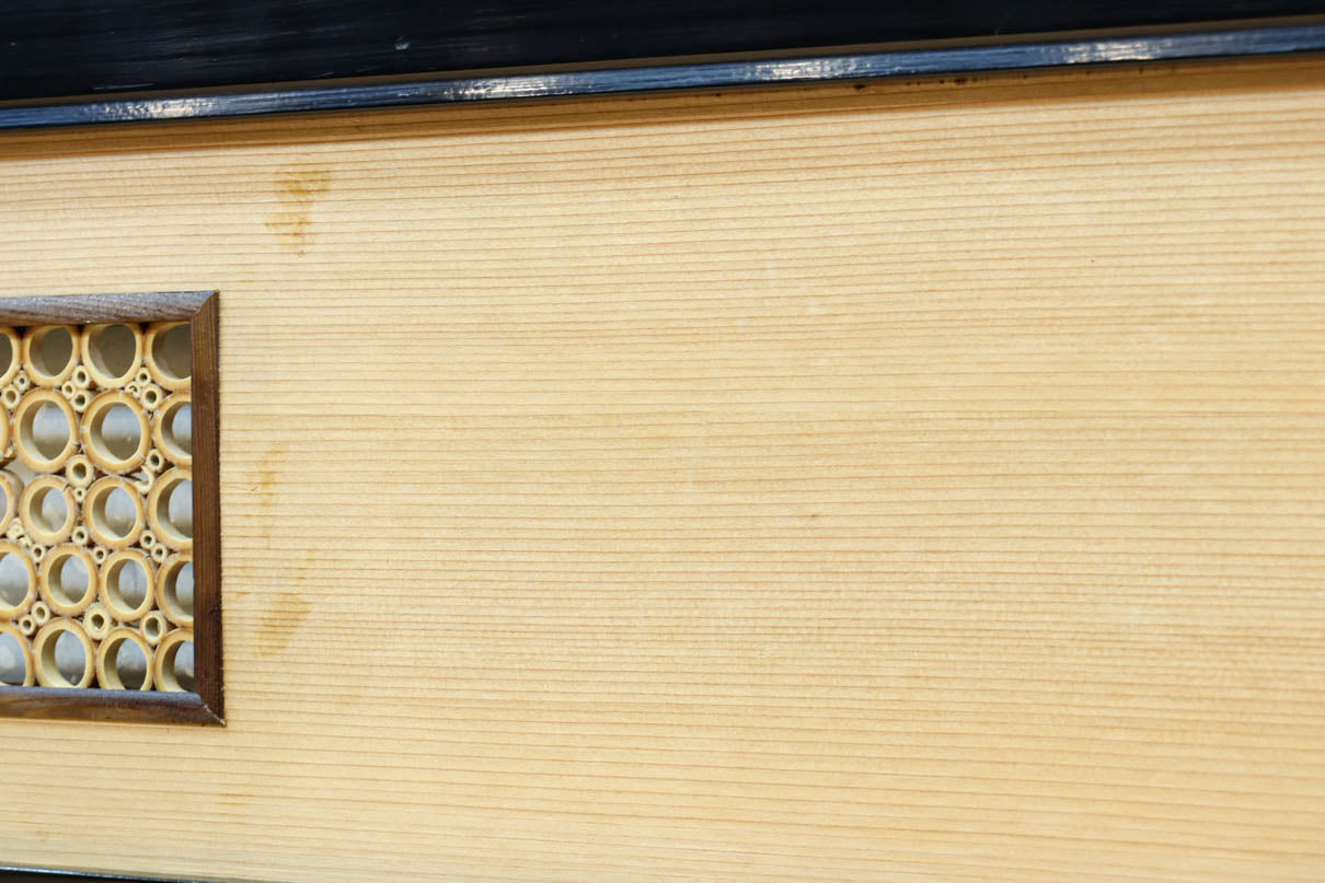 竹の輪で描く窓絵が可愛らしい欄間　EZ2566ab　在庫(a:1 b:1)枚