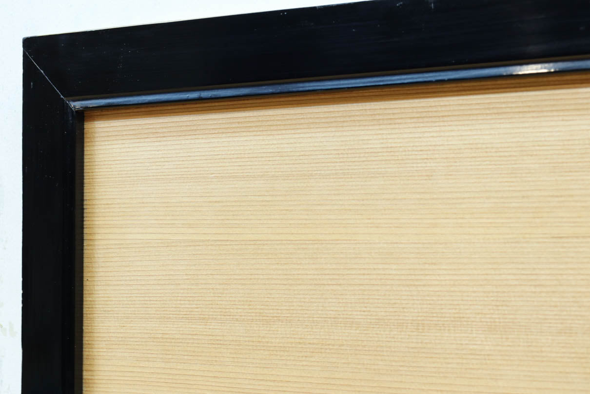 竹の輪で描く窓絵が可愛らしい欄間　EZ2566ab　在庫(a:1 b:1)枚