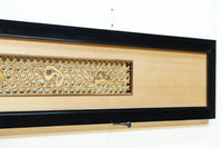 竹の輪で描く窓絵が可愛らしい欄間　EZ2566ab　在庫(a:1 b:1)枚