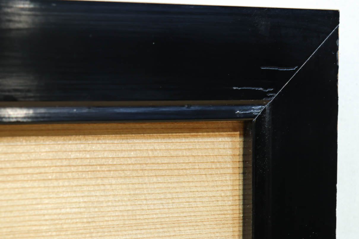 竹の輪で描く窓絵が可愛らしい欄間　EZ2566ab　在庫(a:1 b:1)枚