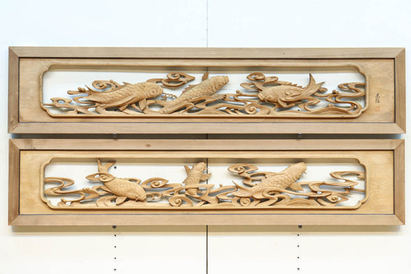 和骨董　引戸の箪笥　波千鳥模様 和骨董 引戸の箪笥 波千鳥模様 波千鳥の装飾模様で雅な