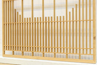 木地色の桐組子装飾で上品な面持ちある建具素材　EZ2572　在庫8枚