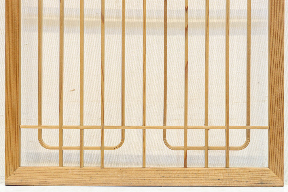 香図組子装飾で柔和な眺めをみせる建具素材　EZ2573　在庫8枚