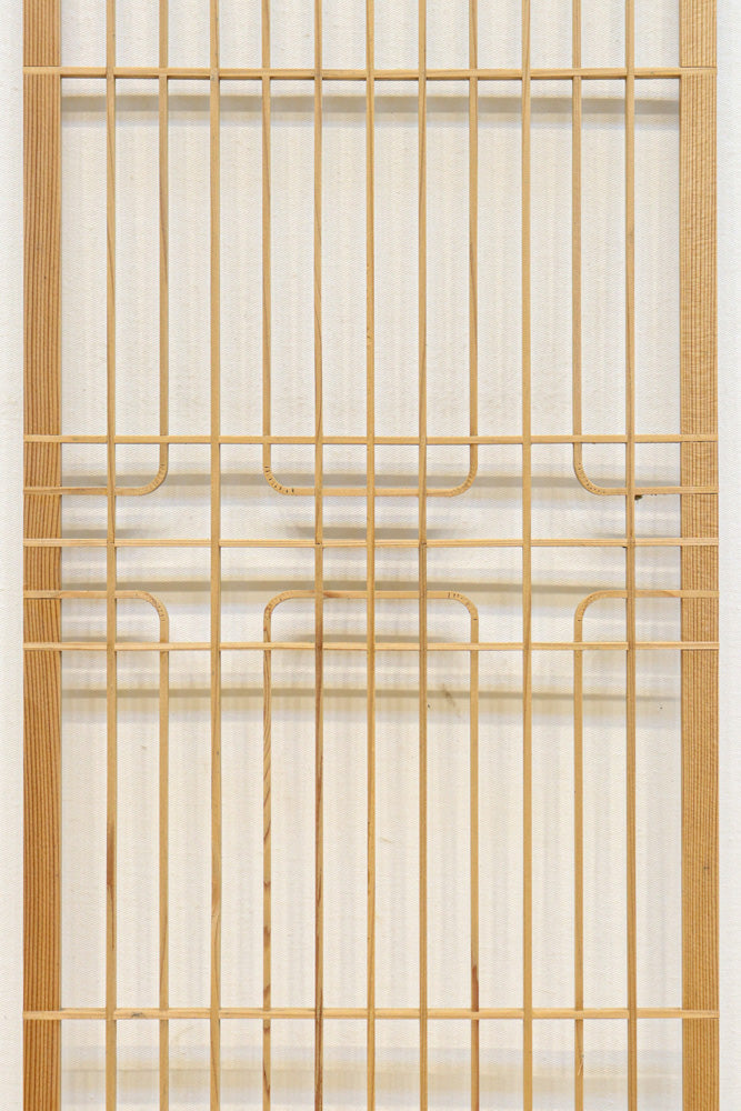 香図組子装飾で柔和な眺めをみせる建具素材　EZ2573　在庫8枚