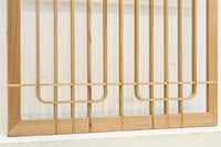 香図組子装飾で柔和な眺めをみせる建具素材　EZ2573　在庫8枚