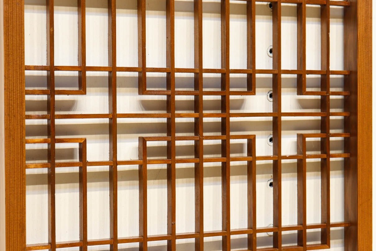 全面に香図組子を施した書院　EZ2574　在庫3枚