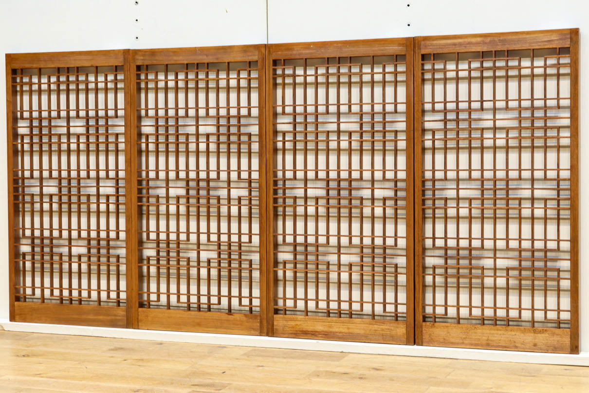 全面に香図組子を施した書院　EZ2574　在庫3枚