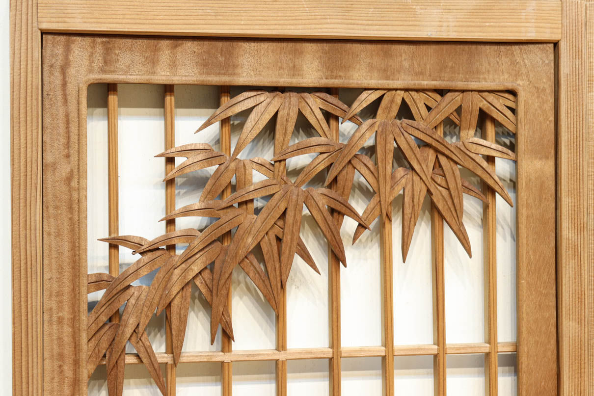 凛とした竹が力強い印象の井波書院　EZ2576　在庫4枚1組