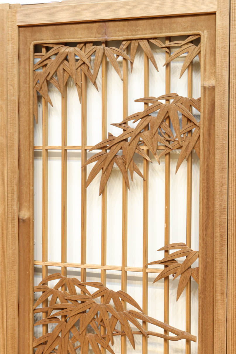 凛とした竹が力強い印象の井波書院　EZ2576　在庫4枚1組