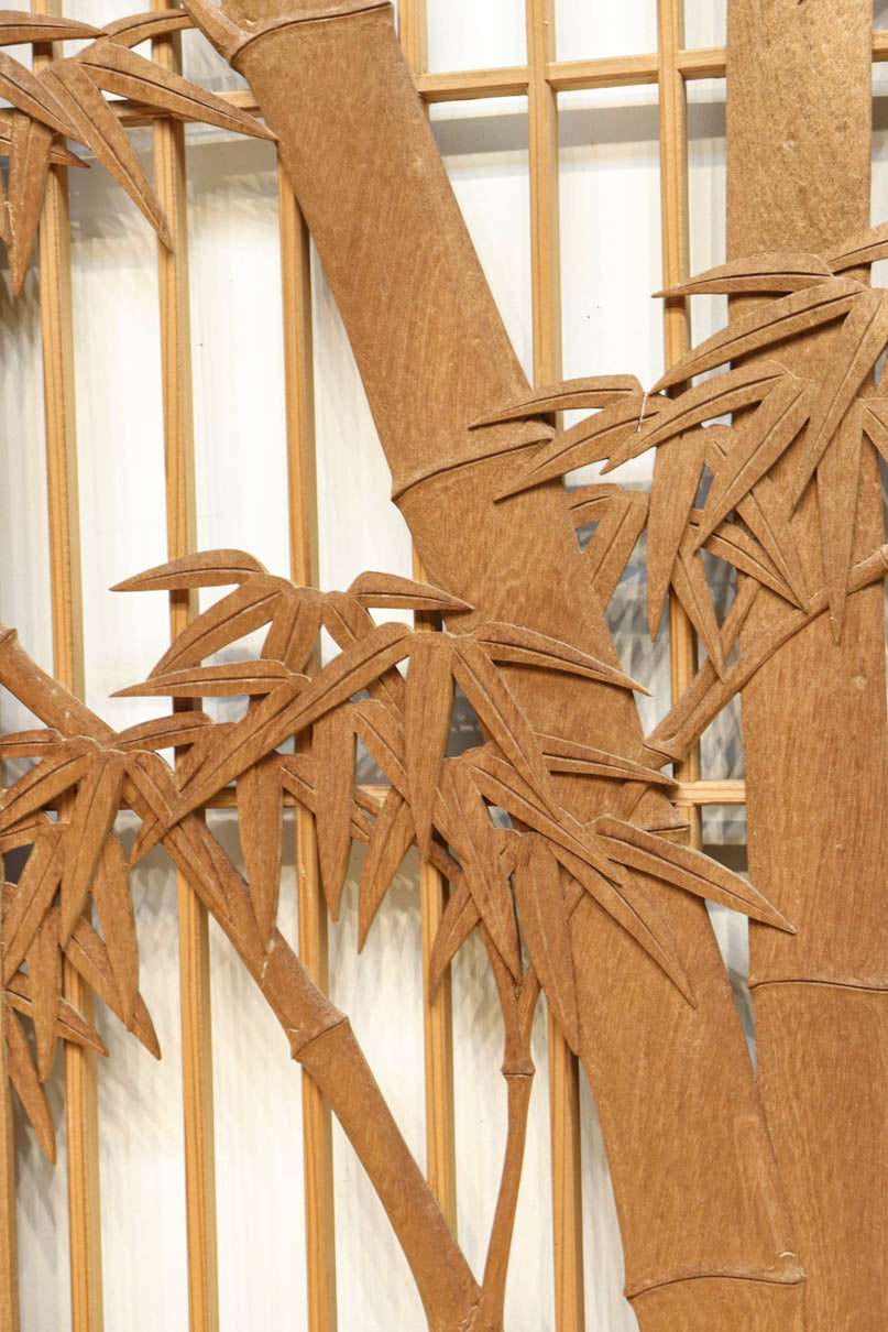 凛とした竹が力強い印象の井波書院　EZ2576　在庫4枚1組