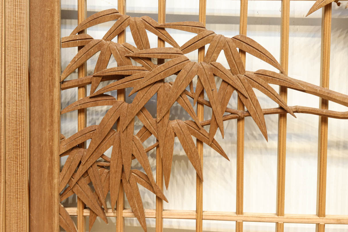 凛とした竹が力強い印象の井波書院　EZ2576　在庫4枚1組