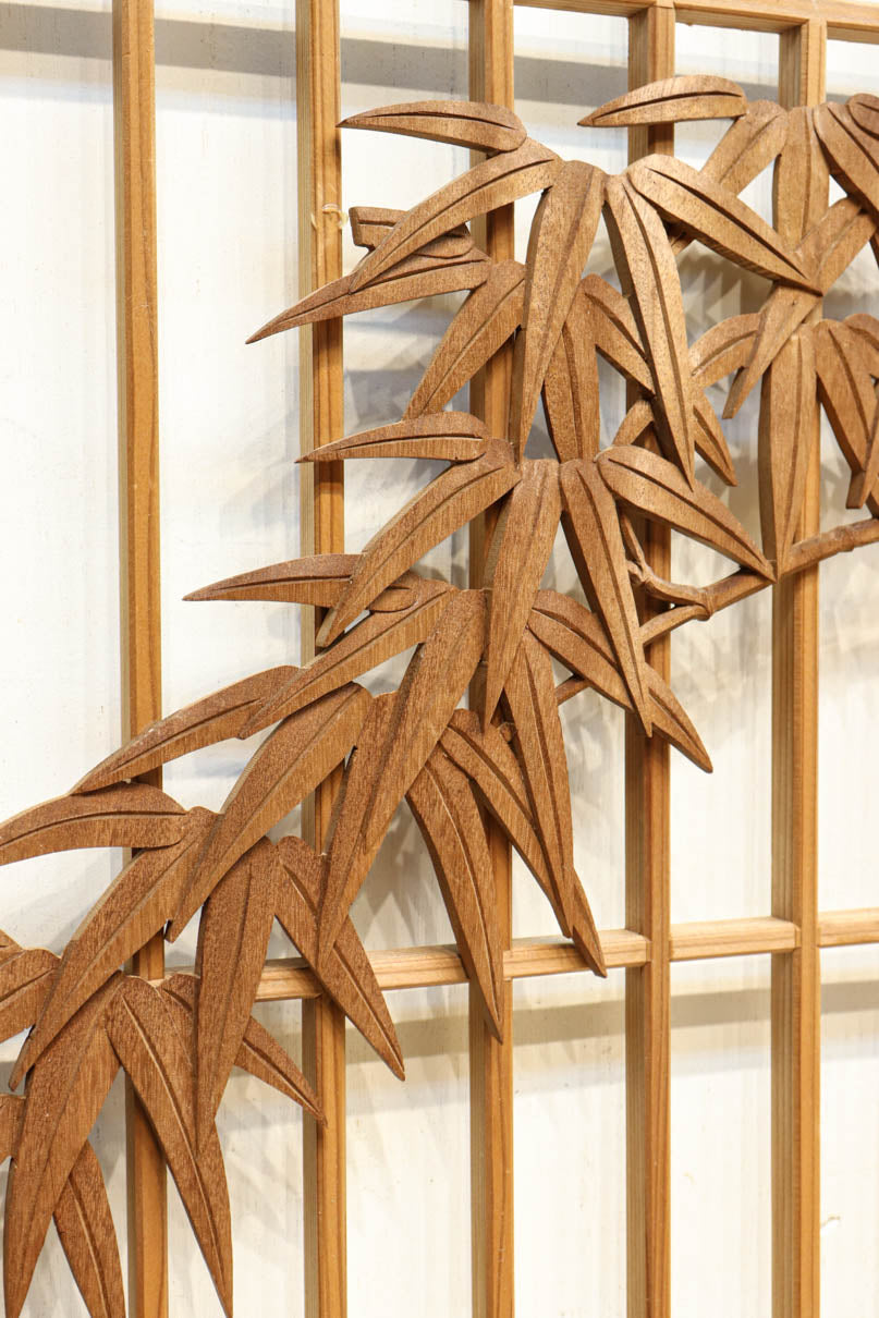 凛とした竹が力強い印象の井波書院　EZ2576　在庫4枚1組