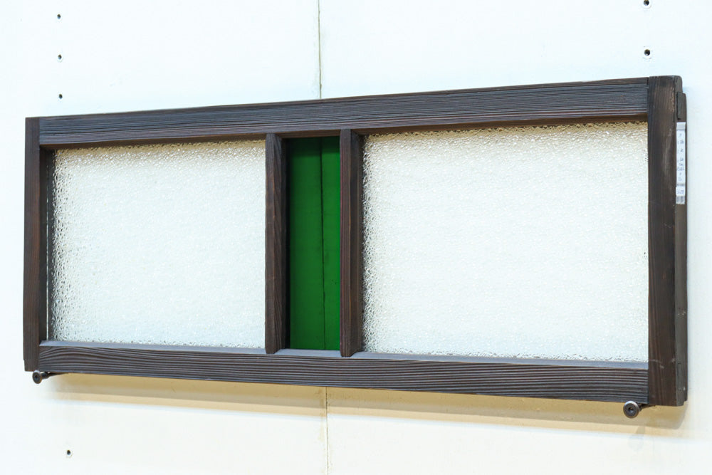 幅880ミリ!! グリーンの色ガラスが映えるガラス小型欄間 EZ2588 在庫1 幅880ミリ!! グリーンの色ガラスが映えるガラス小型欄間 EZ2588 在庫1