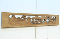 松島を描く彫刻欄間素材　EZ2598ab　在庫(a:1 b:1)枚