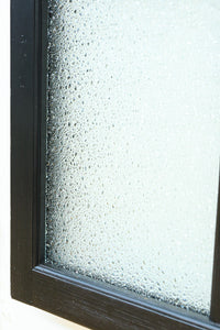 稀少アンバーガラスで華やかな印象を放つダイヤガラス入り欄間　EZ2602ab　在庫(a:1 b:1)枚